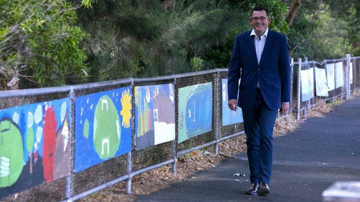 'Public school advocates have accused his government of entrenching inequality, pandering to the private system, and betraying the principles of the Gonski funding reforms.' Photo: Luis Ascui