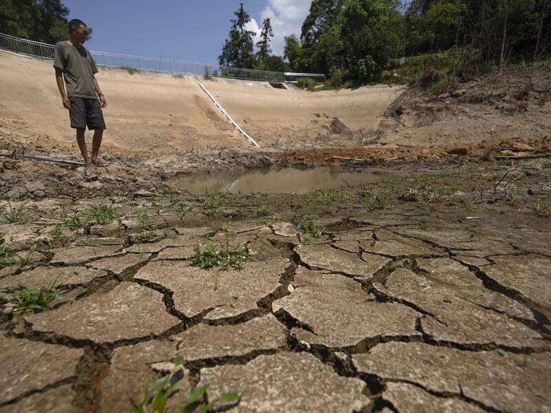 The hottest, driest summer since Chinese records began has wilted crops and emptied reservoirs. (AP PHOTO)