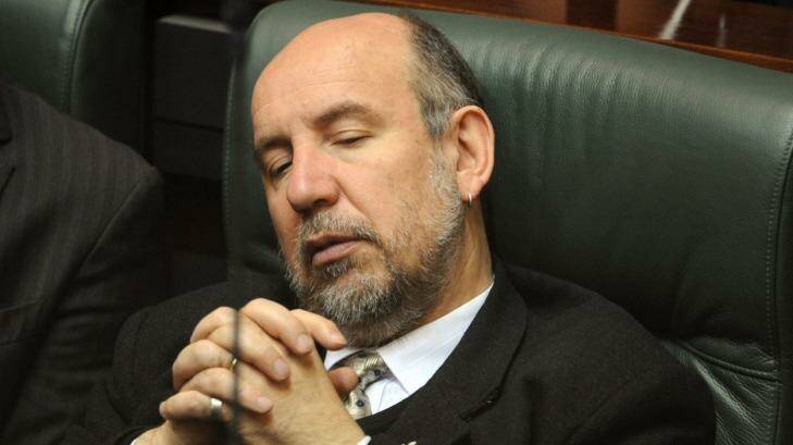 Don Nardella' role as deputy speaker in the Parliament gave him a salary of more than $177,000. Photo: Joe Armao