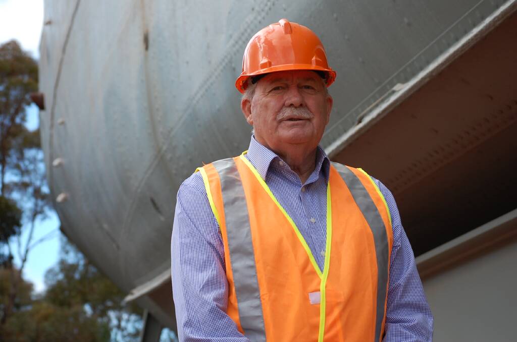 Mayor Jim Pollock has floated an ambitious idea which would turn the tide on the city's economic troubles. Mr Pollock wants to see Whyalla used as a base for building Australia's next fleet of submarines.