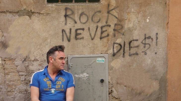 Morrissey in Rome Photo: truetoyou.net