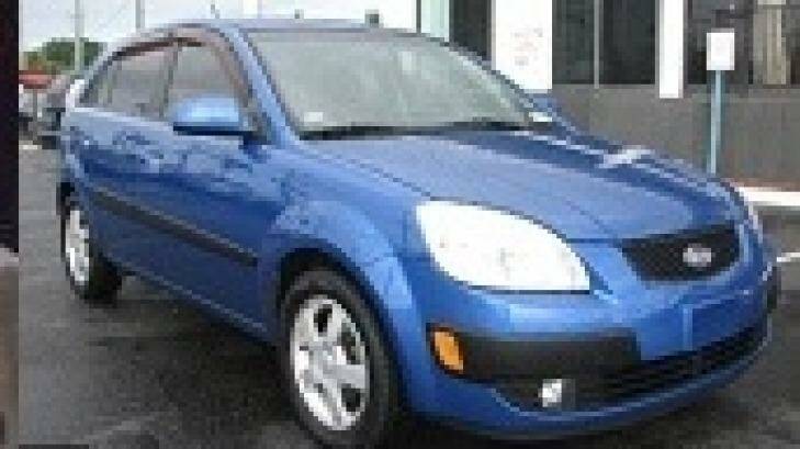 Missing Queensland teenager Matthew Doolan drove to Victoria in a blue Kia Rio with Queensland plates. Photo: Supplied