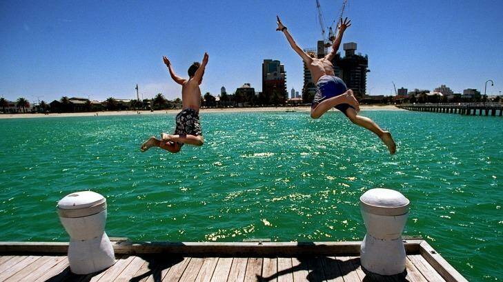 Melbourne is expected to cool down after 2pm on Thursday.