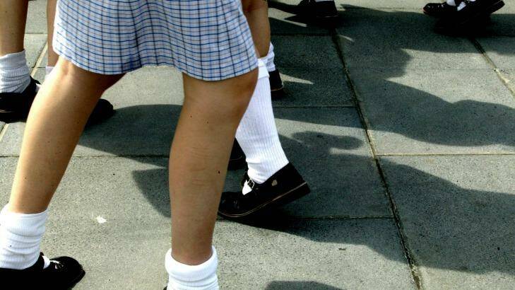 Kambrya College, which was accused of 'slut-shaming' after it asked girls to stop wearing short skirts, says there's been a misunderstanding.  Photo: Gabriele Charotte