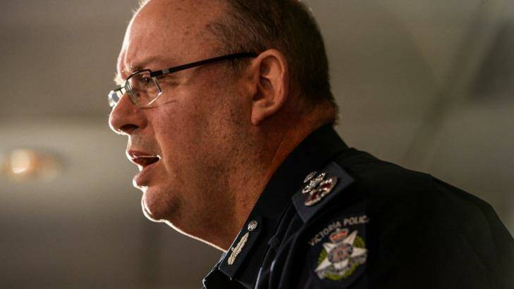 Victoria Police Chief Commissioner Graham Ashton has committed to implementing the recommendations of a damning report on police mental health. Photo: Justin McManus