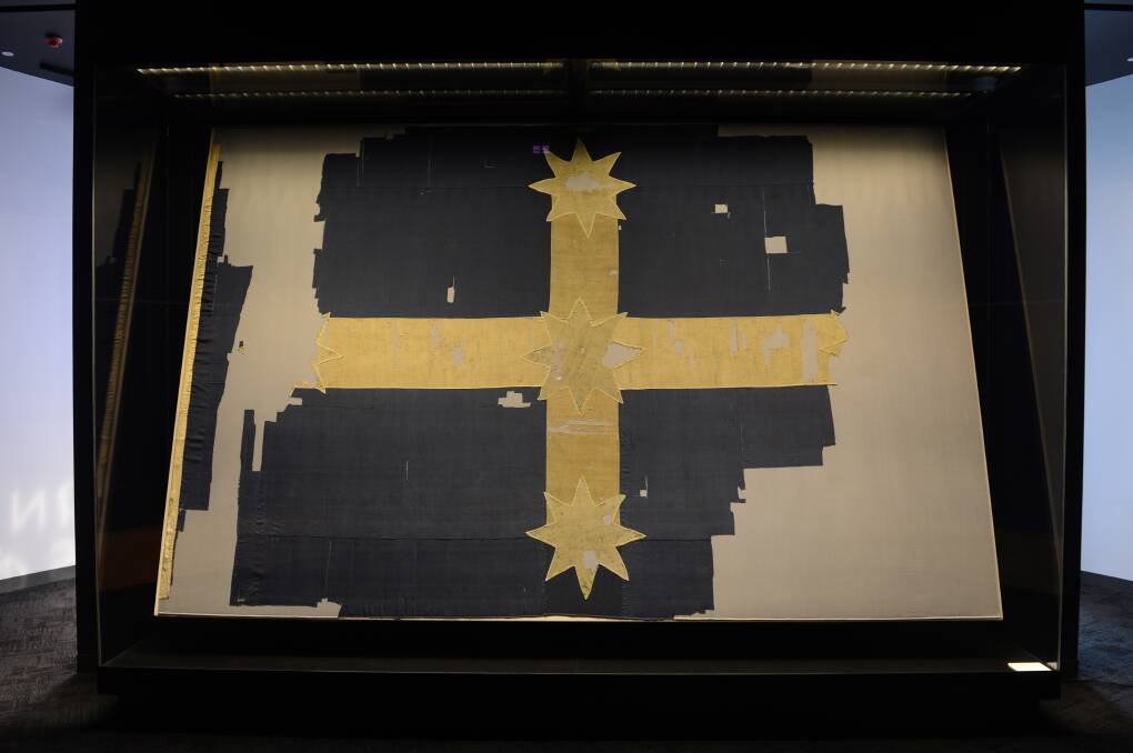 Eureka Flag in at MADE Centre. M.A.D.E