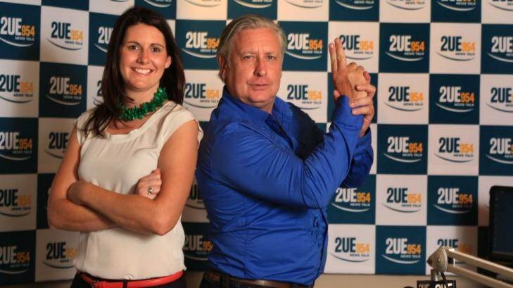 Sarah Morice and Ian "Dicko" Dickson are likely to lose their spot on the airwaves. Photo: James Alcock