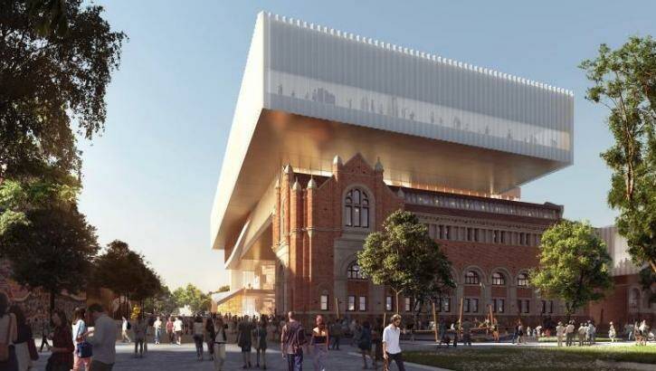 The OMA's winning design for the new Museum of Western Australian, set to open in 2020.