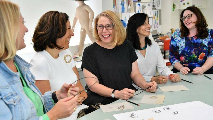 Iris Isaacs, a jeweller and mother, will be talking about her craft with other parents at Lauriston Girls' School. Photo: Joe Armao, Fairfax Media.