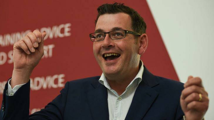 Daniel Andrews has voted for Victorian artists for the Triple J Hottest 100. Photo: Mark Jesser