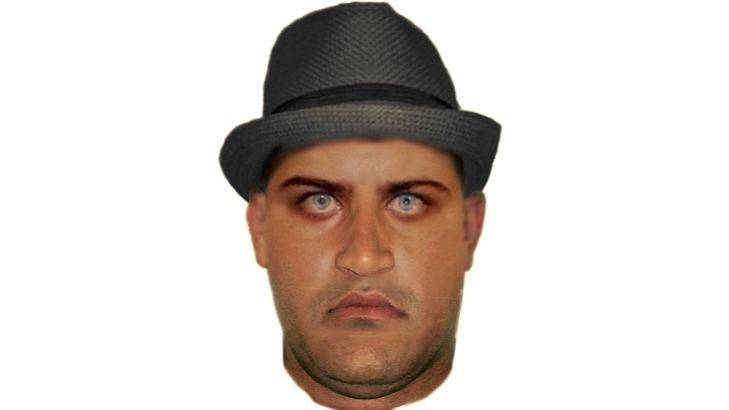 A computer-generated image of a man police wish to speak to over the bus assault. Photo: Supplied