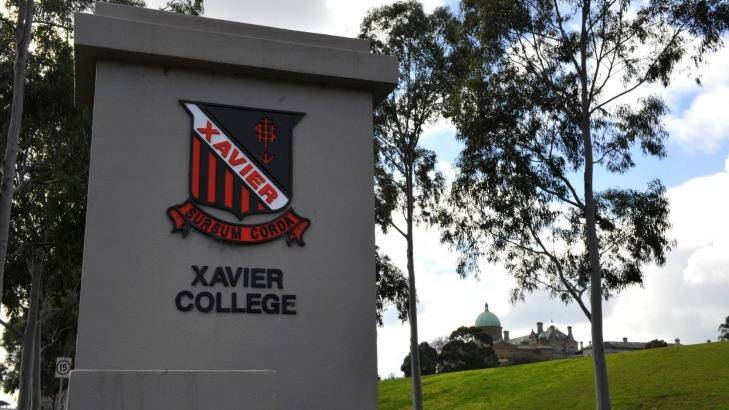 Xavier College principal, Dr Chris Hayes, said he was in contact with police about the fight, and would co-operate with their investigation. Photo: Wayne Taylor