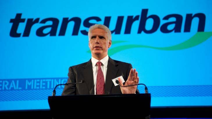 Transurban CEO Scott Charlton seals another deal after acquiring Brisbane's AirportlinkM7. Photo: Jason South