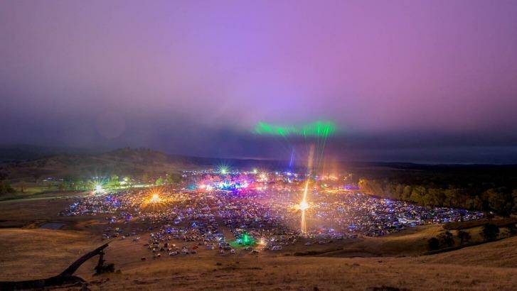The annual Rainbow Serpent Festival has come under fire for drug-related incidents in recent years including deaths, drug-driving and drug trafficking, and sexual assaults. Photo: Francesco Vicenzi 