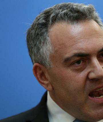 Treasurer Joe Hockey has confirmed new measures will be introduced to target profits diverted overseas by big companies to avoid paying taxes on profits in Australia. Photo: Alex Ellinghausen