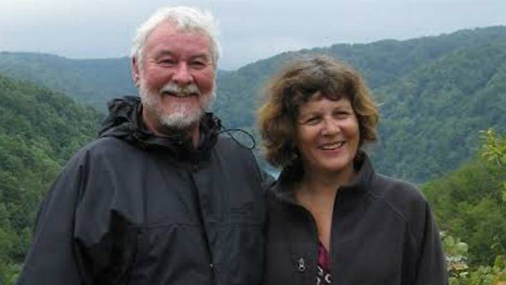 Kathy Curlis and her husband Harry. Photo: Supplied