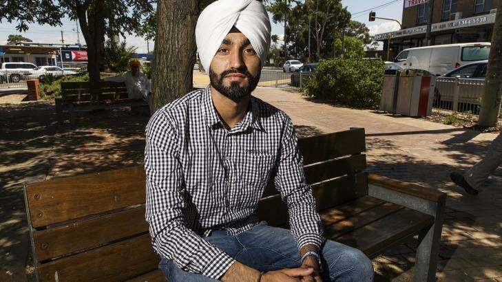 Ramandeep Dhaliwal, a casual worker who was a victim of sham contracting.  Photo: Paul Jeffers