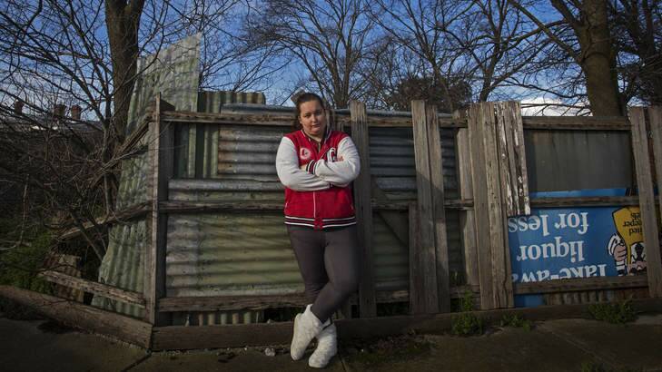 Rebecca Bennett, 22, calls and emails 10 businesses a fortnight. Photo: Meredith O'Shea