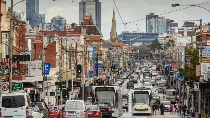 Sydney Road, Brunswick: Multicultural and increasingly middle-class but still home to mobsters. Photo: Vince Caligiuri