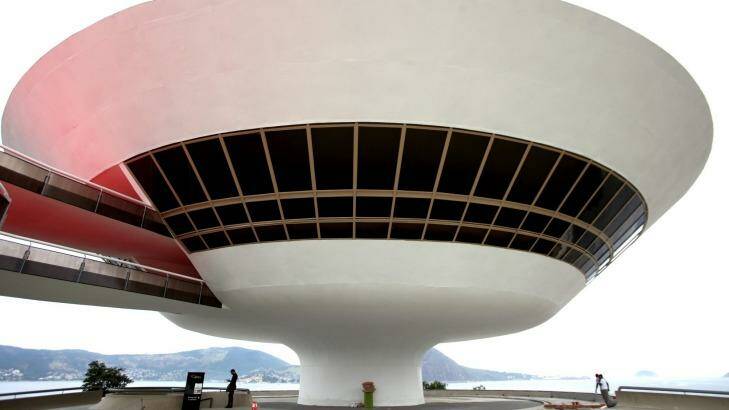 The Niterói Contemporary Art Museum. Photo: Jamie Durie