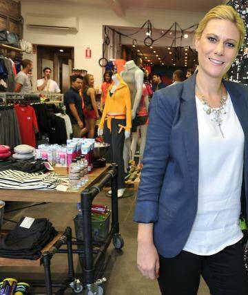 Erica Berchtold intends to bring her retail marketing skills to the Sydney FC. Photo: Belinda Rolland