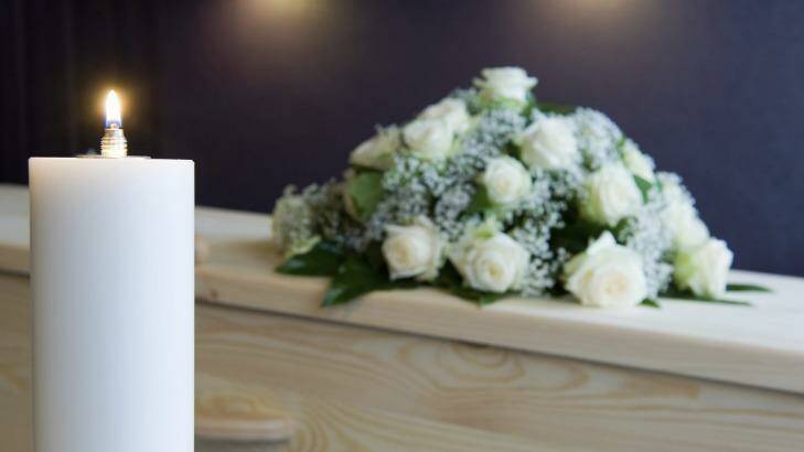 On Facebook, Nicole Appleton said of her mother's coffin:  'I would be amazed if they haven't broken her bones jamming her in there' Photo: iStock