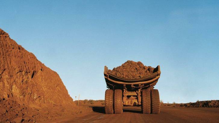 The iron ore boost  may be temporary, says Deloitte. Photo: Michele Mossop
