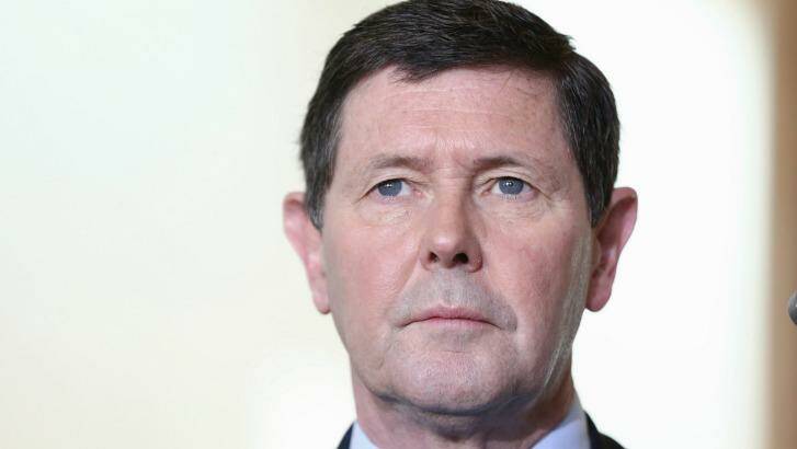 Former defence minister Kevin Andrews used a column in the Australian Financial Review to call on the US and its allies to work with Russia and leave Assad in place until a viable alternative emerges. Photo: Alex Ellinghausen