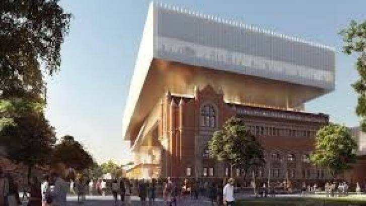 The OMA design for the new Museum of Western Australia.