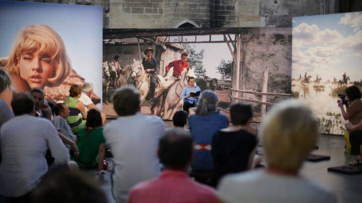 The opening of the 2016 Les Rencontres d'Arles.  Photo: Claire Debost