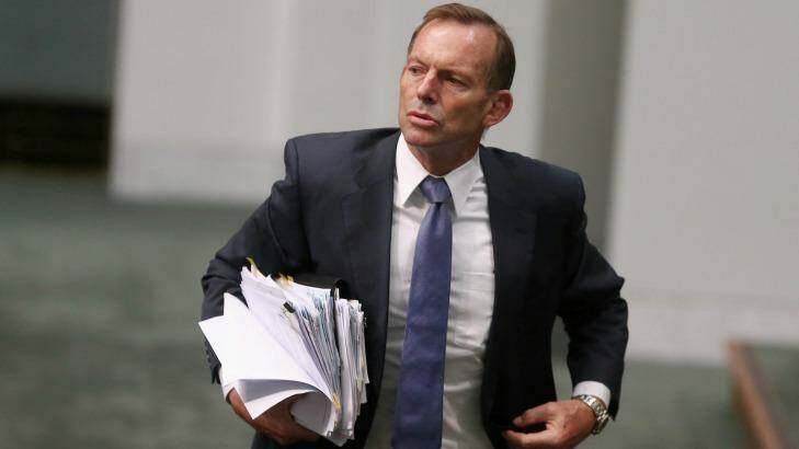 Former prime minister Tony Abbott wants 'much less factionalism within the Liberal Party'. Photo: Alex Ellinghausen