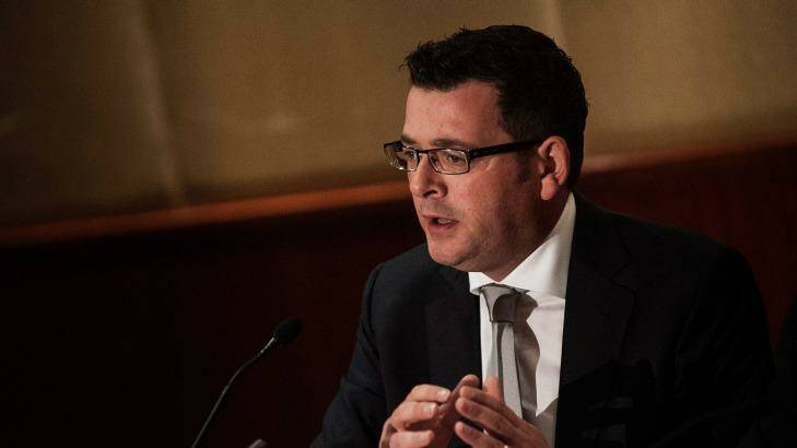 The cost of Daniel Andrews' decision to cancel the East West Link contract has blown out to at least $657 million. Photo: Josh Robenstone