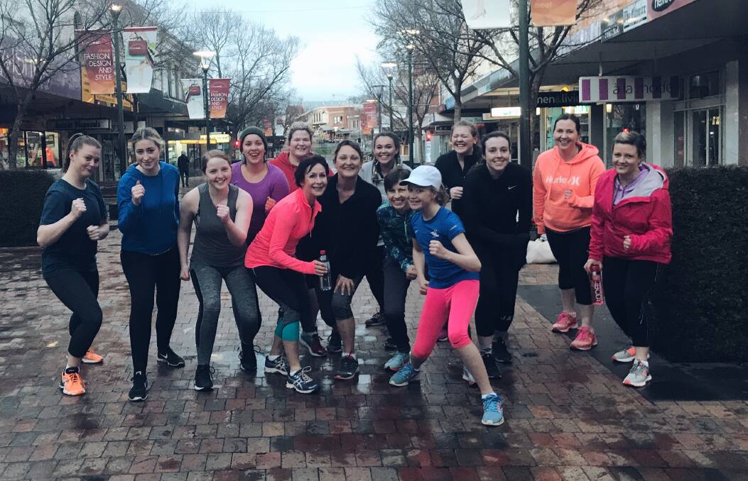 READY, SET, RUN: Cotton On Body’s #RunGirlRunClub Ballarat group has been training hard the past seven weeks in all conditions to be fighting fit for next week's big event. Picture: Lilly Kerr 