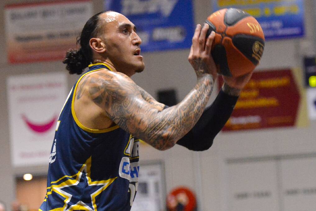 Ballarat Miners' Leon Henry is SEABL's player of the week. Picture: Dylan Burns 
