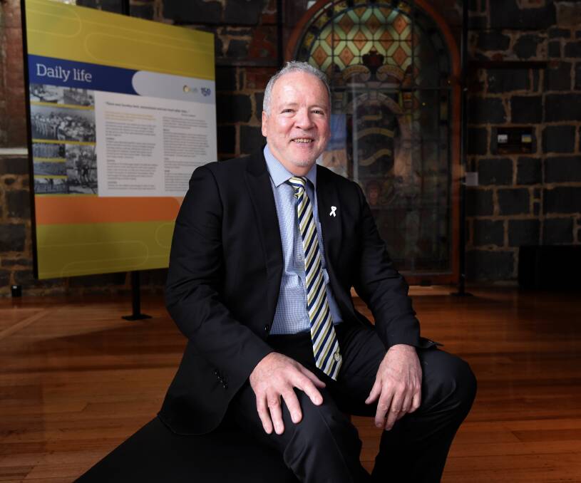 COMMUNITY SUPPORT: Child and Family Services CEO Allan Joy. Picture: Lachlan Bence