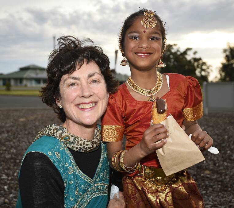 CELEBRATION: The Diwali Festival of Lights included both traditional and multicultural elements. Picture: Dylan Burns