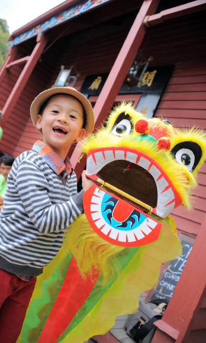 FESTIVITIES: Sovereign Hill will come to life with lion dancing, performances, a traditional ceremony and hands-on activities over two weekends. Picture: Supplied