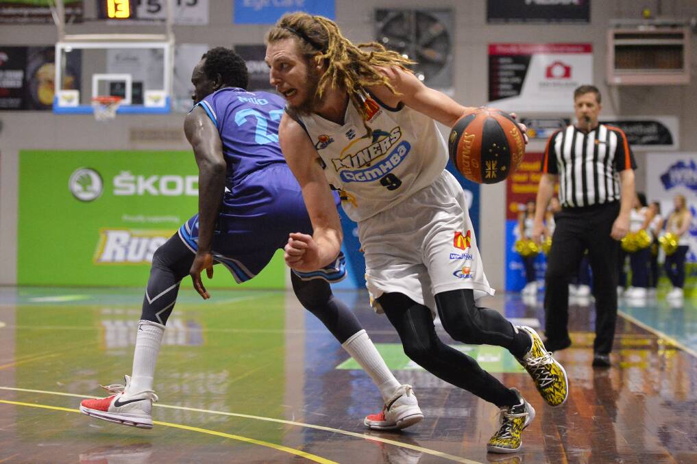 IMPACT: Craig Moller was best on court, but was well supported by his teammates in the game against Hobart on Saturday. Pictures: Dylan Burns
