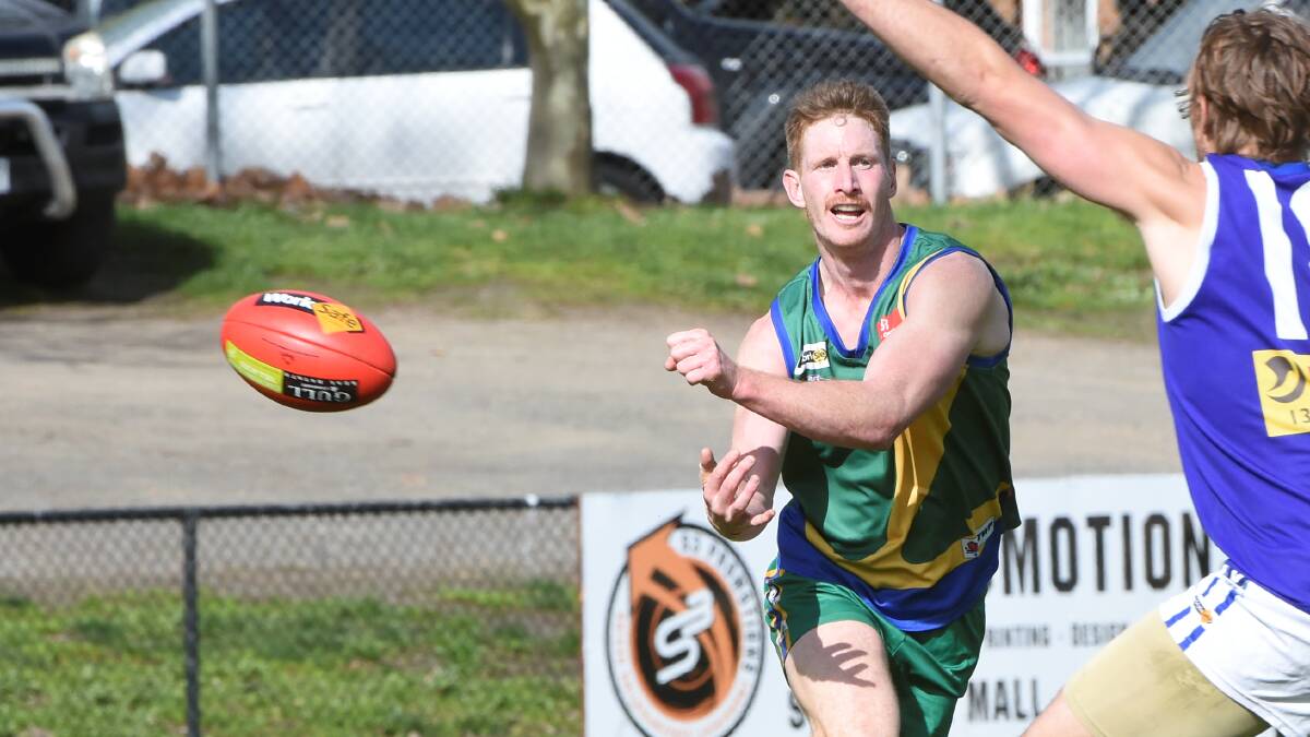 Lake Wendouree's Nick Peters the new leader in BFL votes. Picture: Lachlan Bence