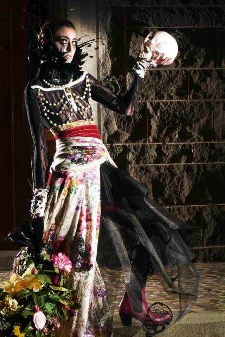 Danse Macabre from Kat Pengelly's Fashion for Funerals – Putting the FUN into Funerals. Picture: Jeremy Bannister
