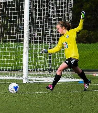 OUT: Goalkeeper Kate Lyons will miss this week. Picture: Maddy Vranesic 