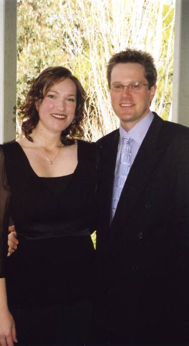 LEGACY: Janine Owen with her husband Tim Owen who created a sub-fund in her honour.