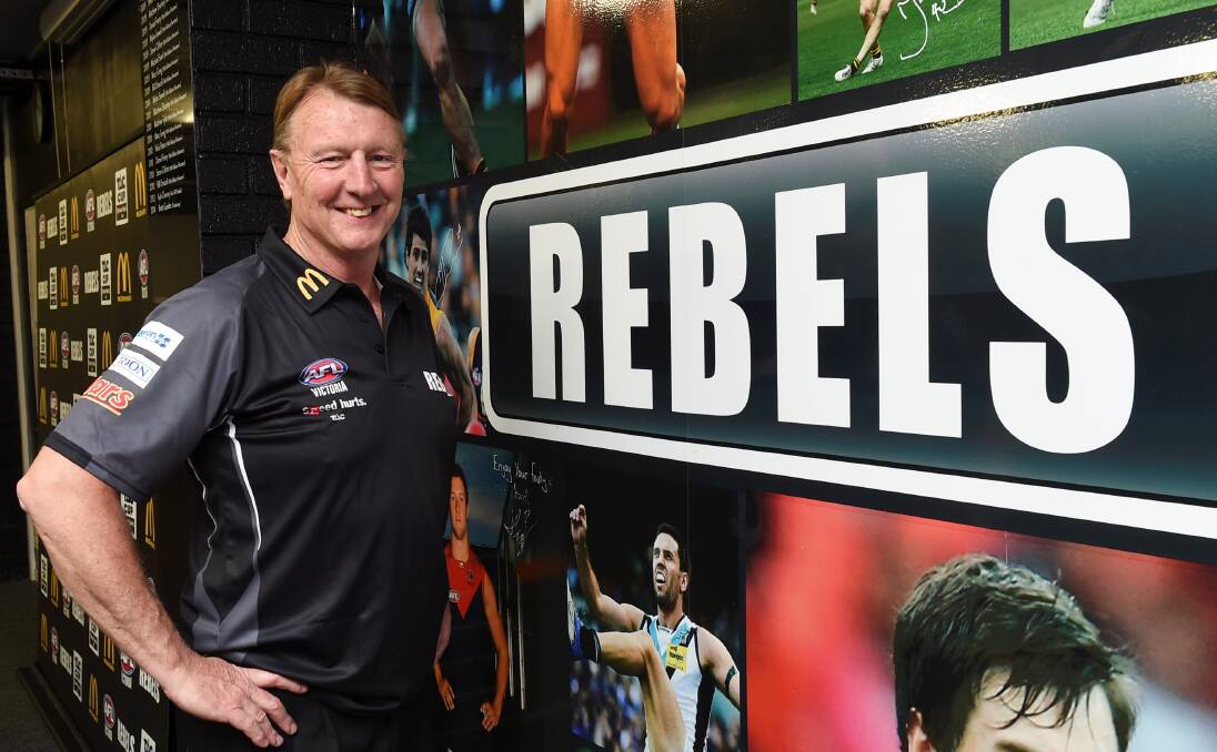 CELEBRATION: The Rebels will recognise the contribution of all staff and players over the past 24-years with a club reunion. Picture: Lachlan Bence