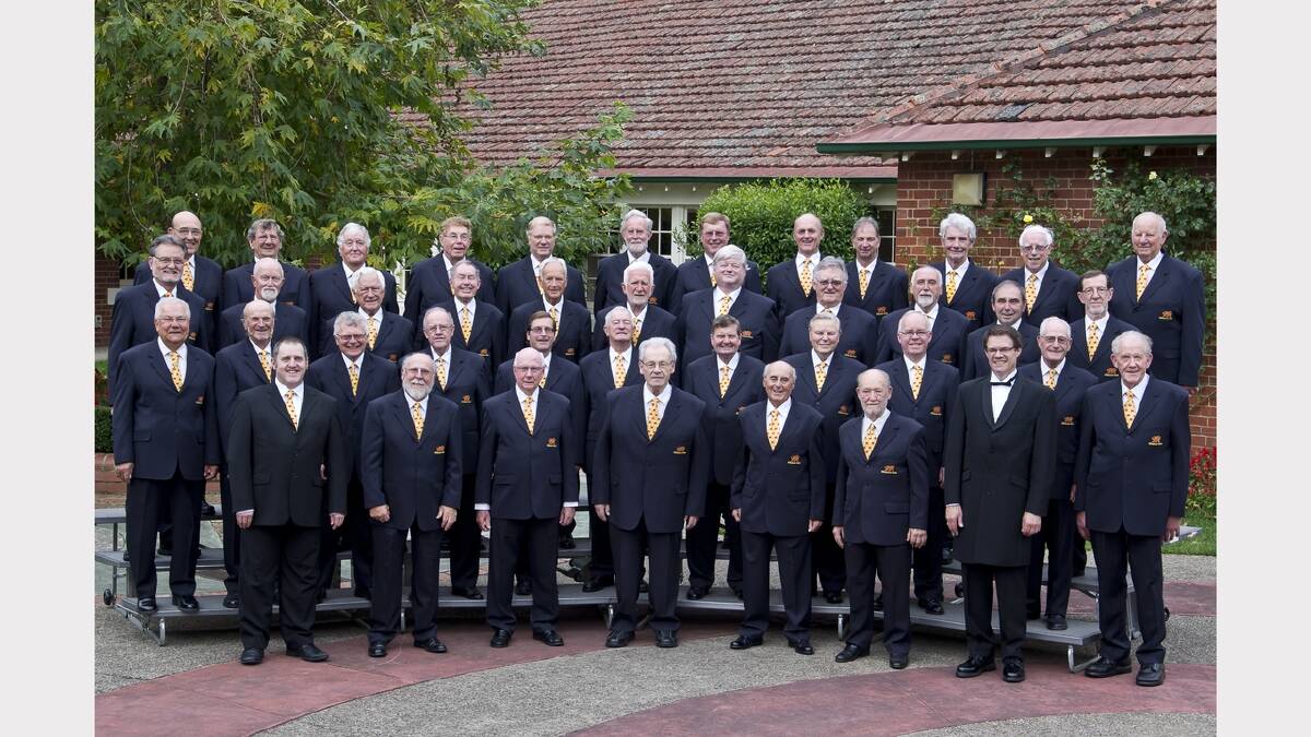 The Melbourne Welsh Male Choir.