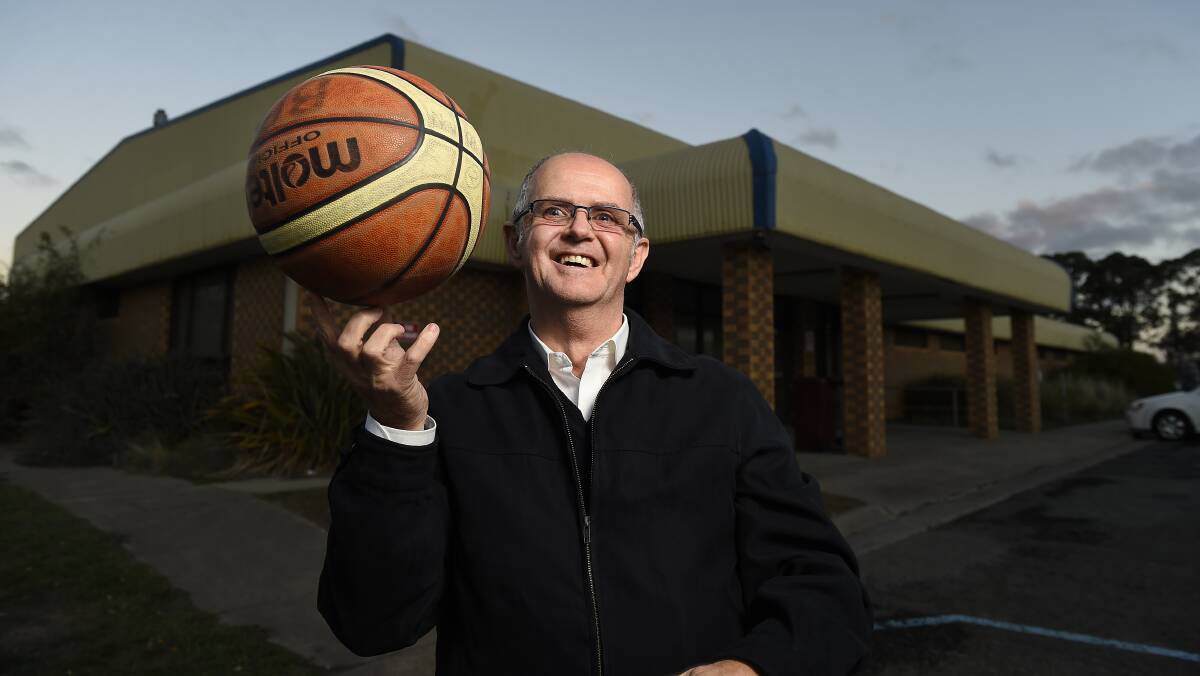 Ballarat Basketball chief executive officer Peter Eddy was pleased to see funding allocated to the Wendouree Sports and Events Centre in the state budget. PICTURE: JUSTIN WHITELOCK