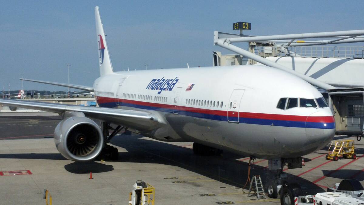 Malaysia Airlines flight MH17 before it took off on July 17.
