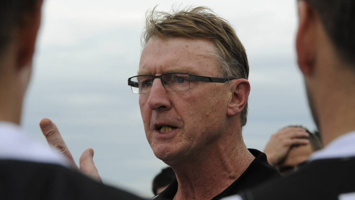 North Ballarat Roosters coach Gerard FitzGerald.
