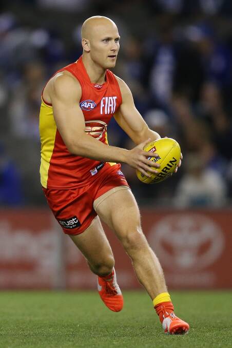 Strong pick: Gold Coast star Gary Ablett has shrugged off a shoulder injury on the eve of the AFL season and will be an obvious fantasy choice in 2015. PICTURE: GETTY IMAGES
