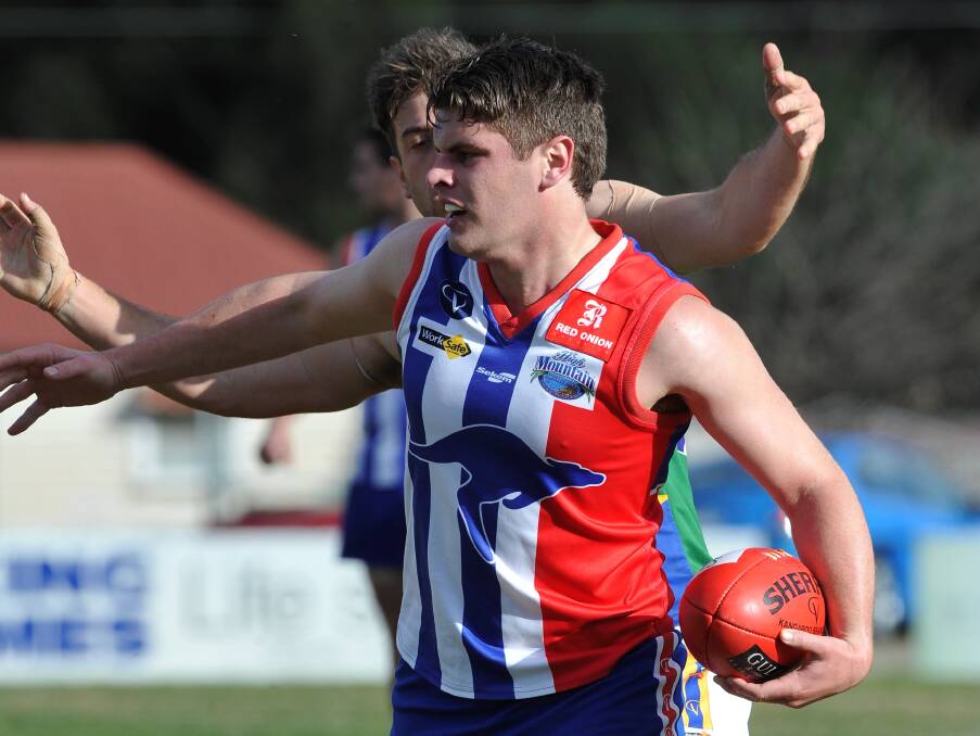 Call-up: East Point’s Brad Whittaker has been a late inclusion into the BFL interleague squad. PICTURE: Lachlan Bence