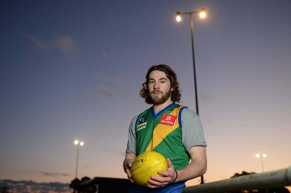 Lakers defender Isaac Kirby has never played in a senior final at the Lakers and is relishing the chance to help steer his side beyond the home and away season. See his full video interview at thecourier.com.au this afternoon. PICTURE: Kate Healy